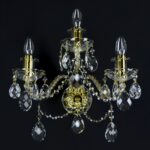 Luxury crystal chandelier by Magnolia Blossom Interiors