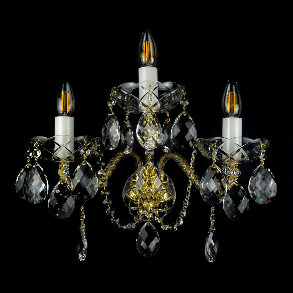 Luxury chandelier designed for architectural interiors