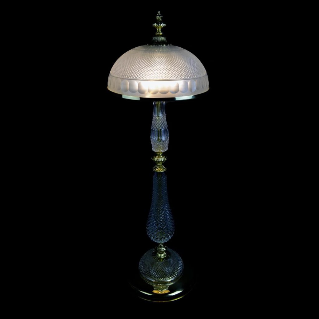 Crystal chandelier for luxury dining or living area