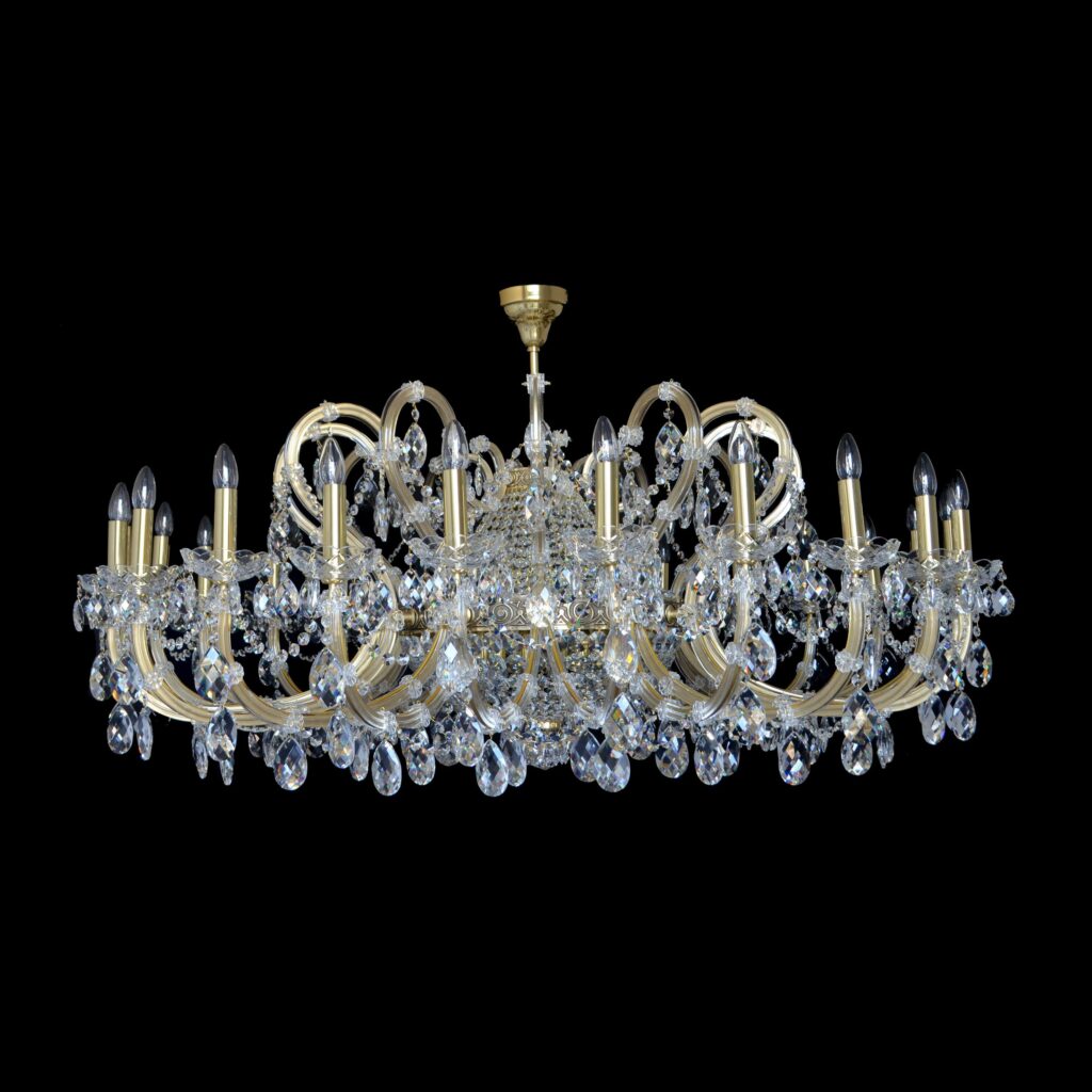 Contemporary crystal lighting by Magnolia Blossom Interiors