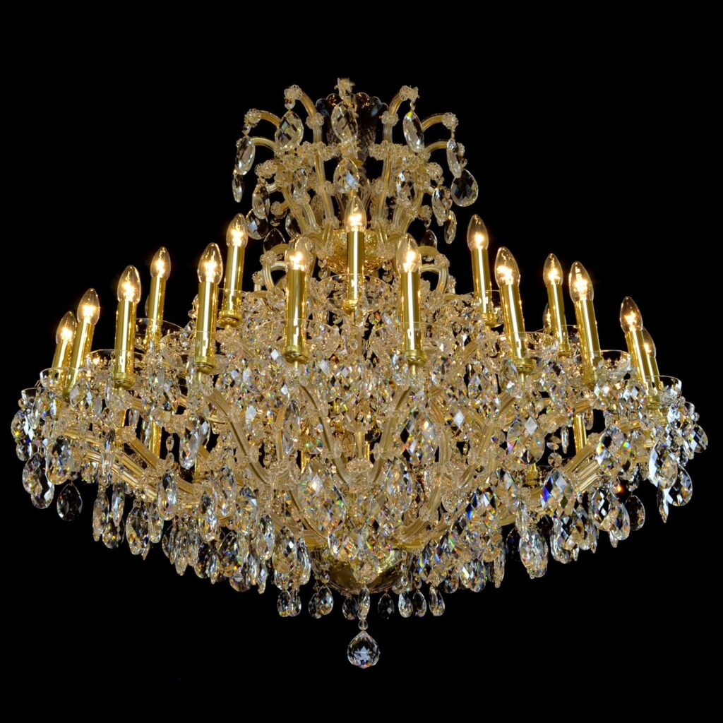 Handmade chandelier symbolizing luxury craftsmanship