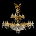Luxury design chandelier by Magnolia Blossom Interiors