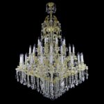 Modern chandelier inspired by traditional craftsmanship