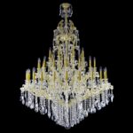 Luxury chandelier designed for architectural interiors
