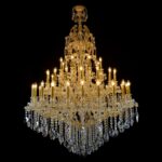 Elegant crystal lighting created with precision