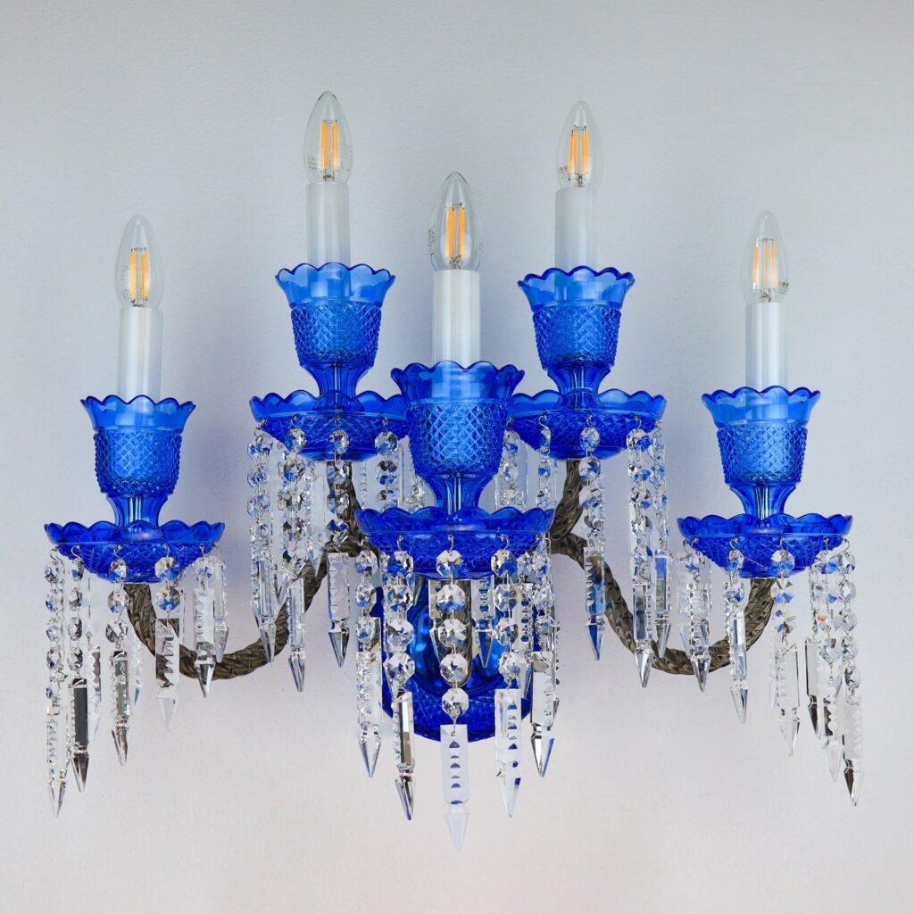 Elegant lighting centerpiece by Magnolia Blossom Interiors