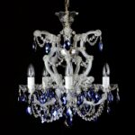 Handcrafted chandelier made from fine crystal