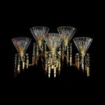 Elegant chandelier enhancing refined interiors