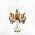 Elegant lighting centerpiece by Magnolia Blossom Interiors