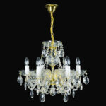 Modern chandelier inspired by traditional craftsmanship