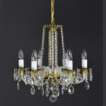 Handcrafted chandelier celebrating timeless elegance