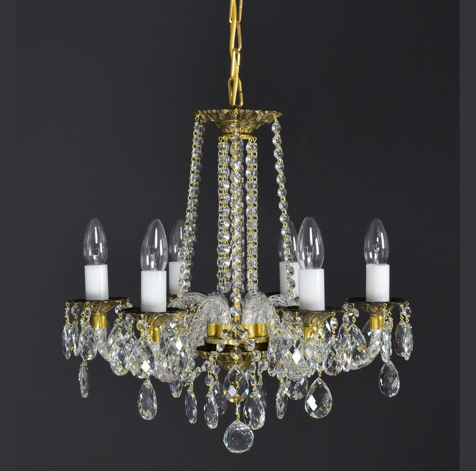 Handcrafted chandelier celebrating timeless elegance