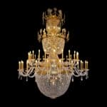 Modern crystal chandelier made in Europe