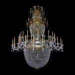 Premium bespoke chandelier adding brilliance to interiors