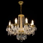 Contemporary crystal lighting by Magnolia Blossom Interiors
