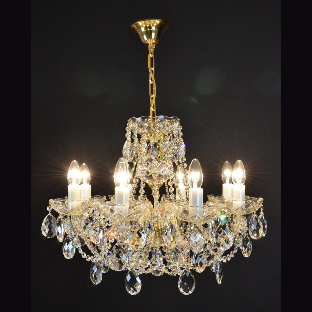 Luxury chandelier designed for architectural interiors