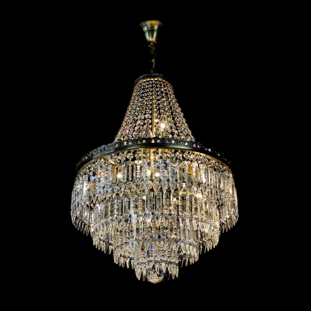 Luxury chandelier designed for architectural interiors