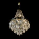 Luxury chandelier designed for architectural interiors