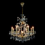 Artisanal lighting crafted from glass and metal