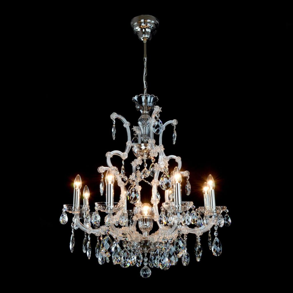 Handmade chandelier symbolizing luxury craftsmanship
