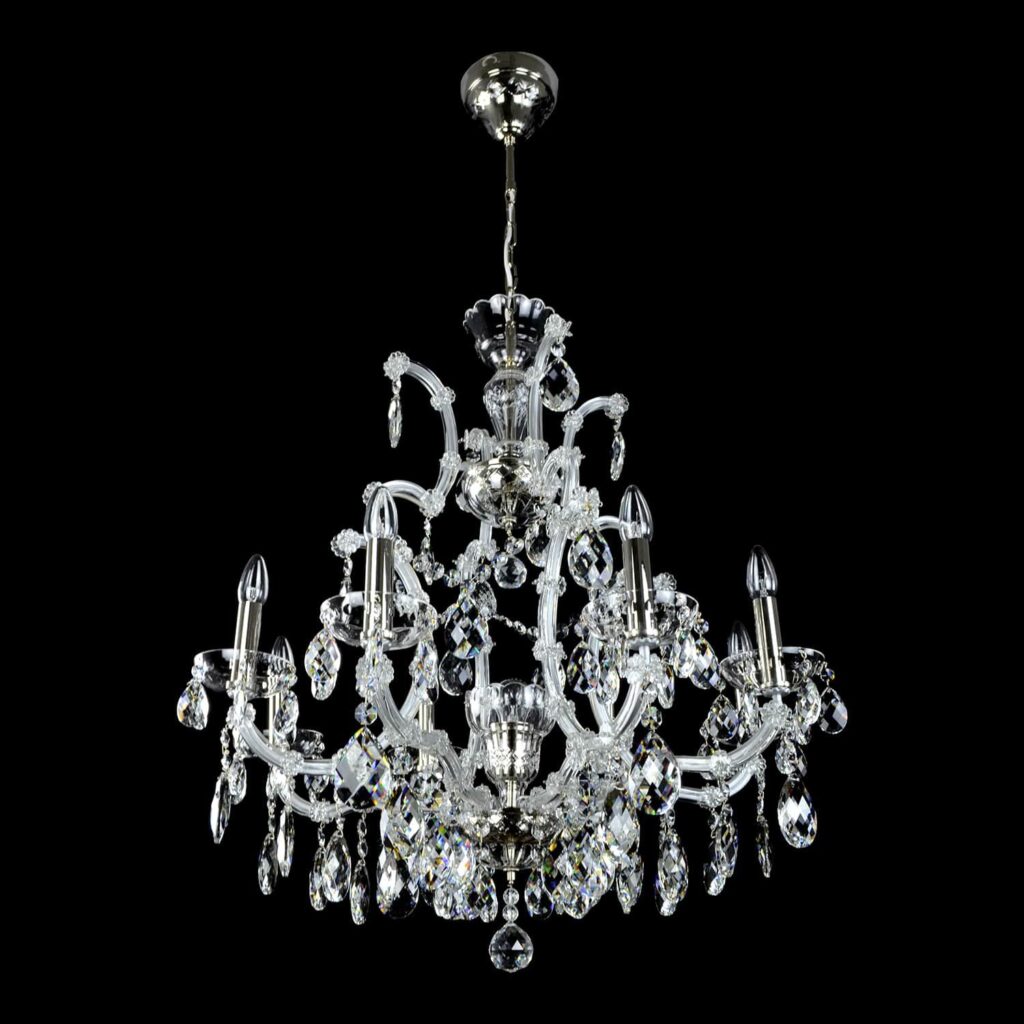 Artisanal lighting crafted from glass and metal