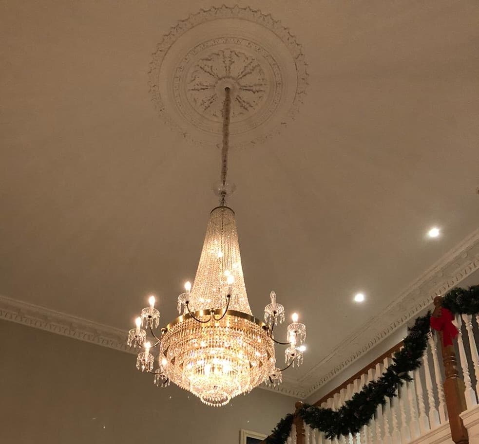 Luxury chandelier design inspired by nature and light