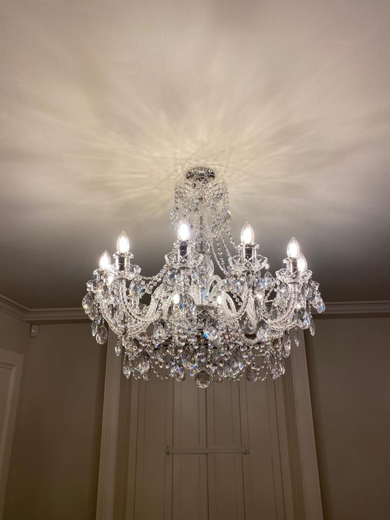 Handcrafted luxury lighting by Magnolia Blossom Interiors