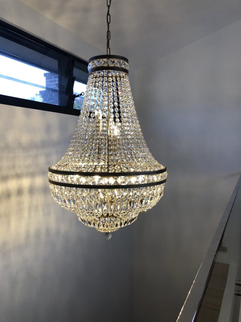 Premium bespoke chandelier adding brilliance to interiors
