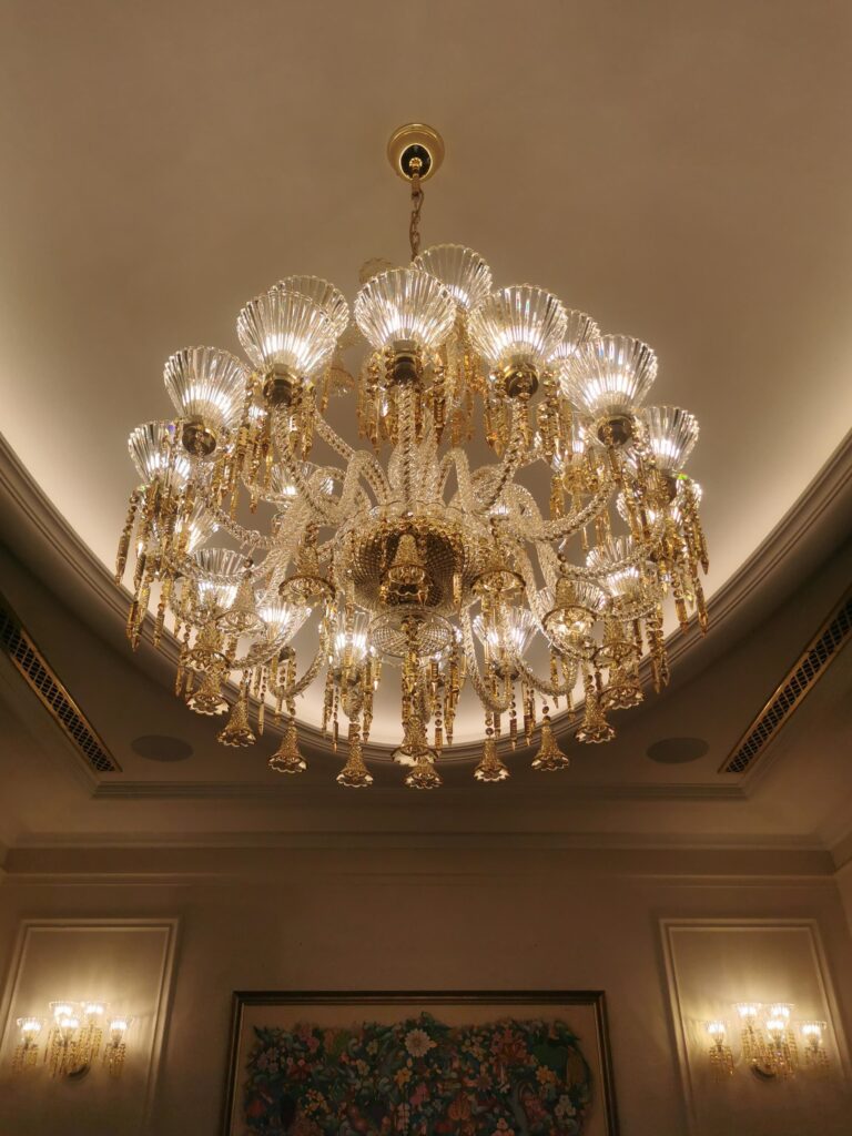 Handmade chandelier symbolizing luxury craftsmanship