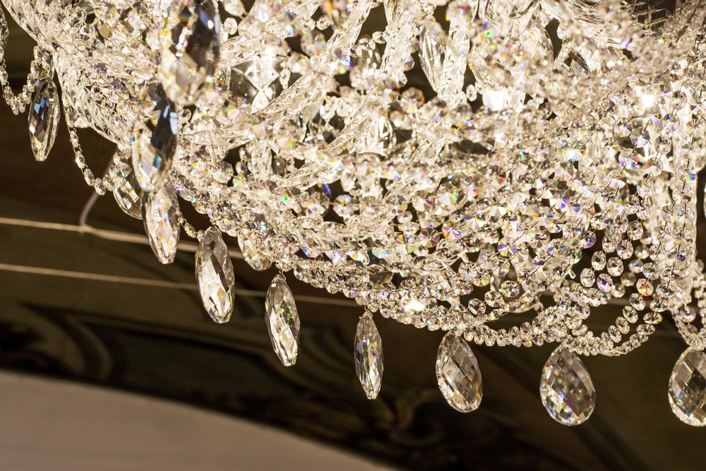 Elegant crystal lighting created with precision