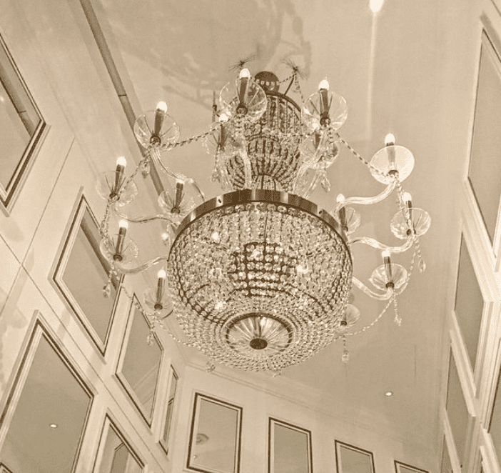 Artisanal lighting crafted from glass and metal