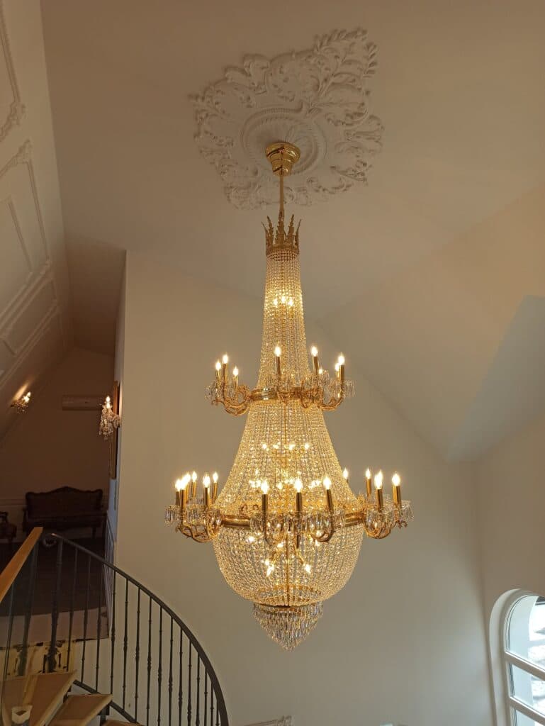 Bespoke lighting design for elegant interiors