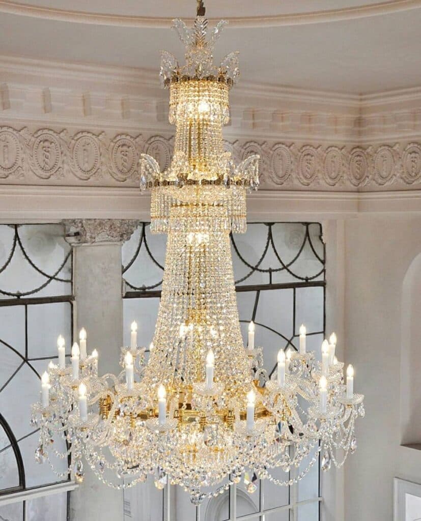 Elegant chandelier enhancing refined interiors