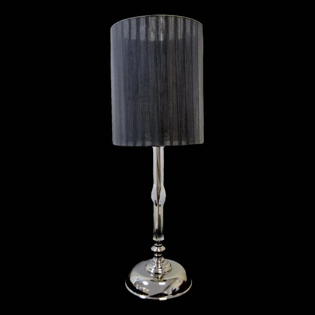 Elegant light fitting made from fine materials