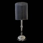 Elegant light fitting made from fine materials