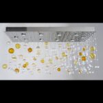 Modern crystal chandelier made in Europe