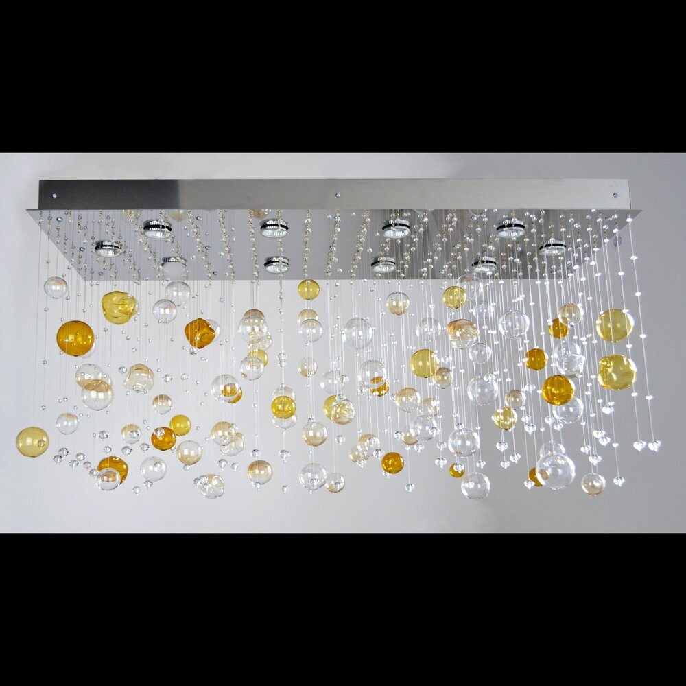 Modern crystal chandelier made in Europe