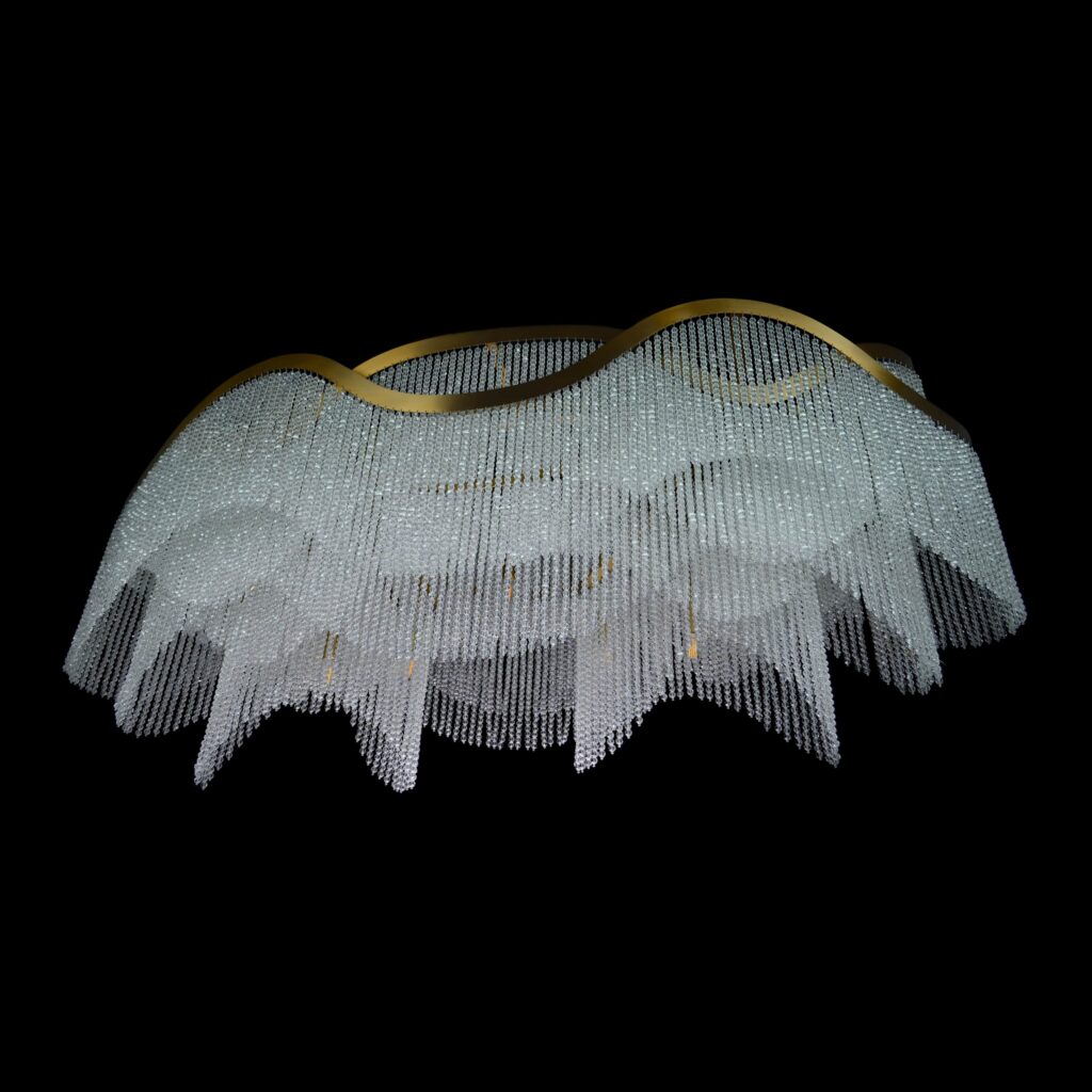 Elegant chandelier design enhancing home atmosphere