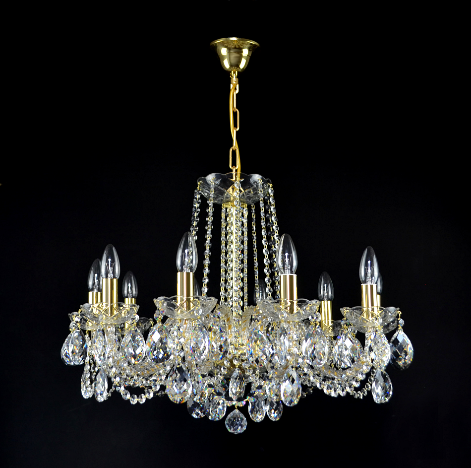 Unique handmade chandelier for classic interiors