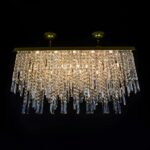 Contemporary crystal lighting by Magnolia Blossom Interiors
