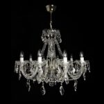 Luxury interior lighting with crystal elements