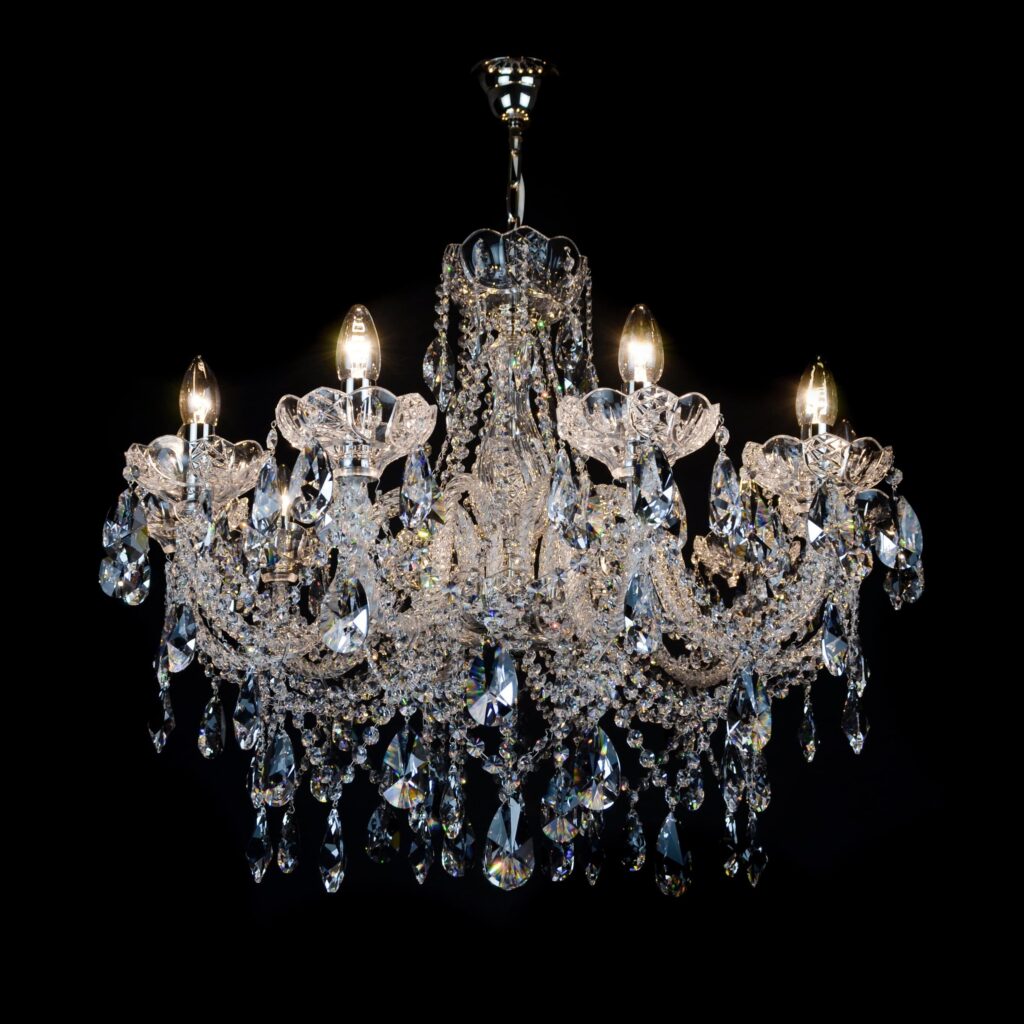 Elegant chandelier design enhancing home atmosphere