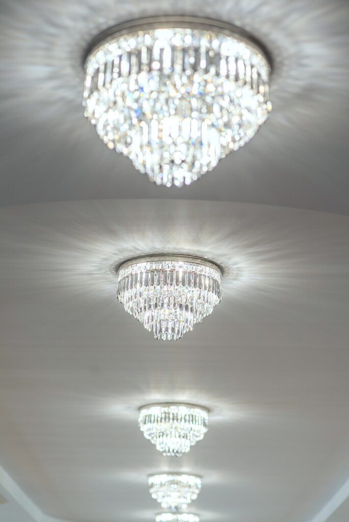 Luxury chandelier for modern and traditional interiors