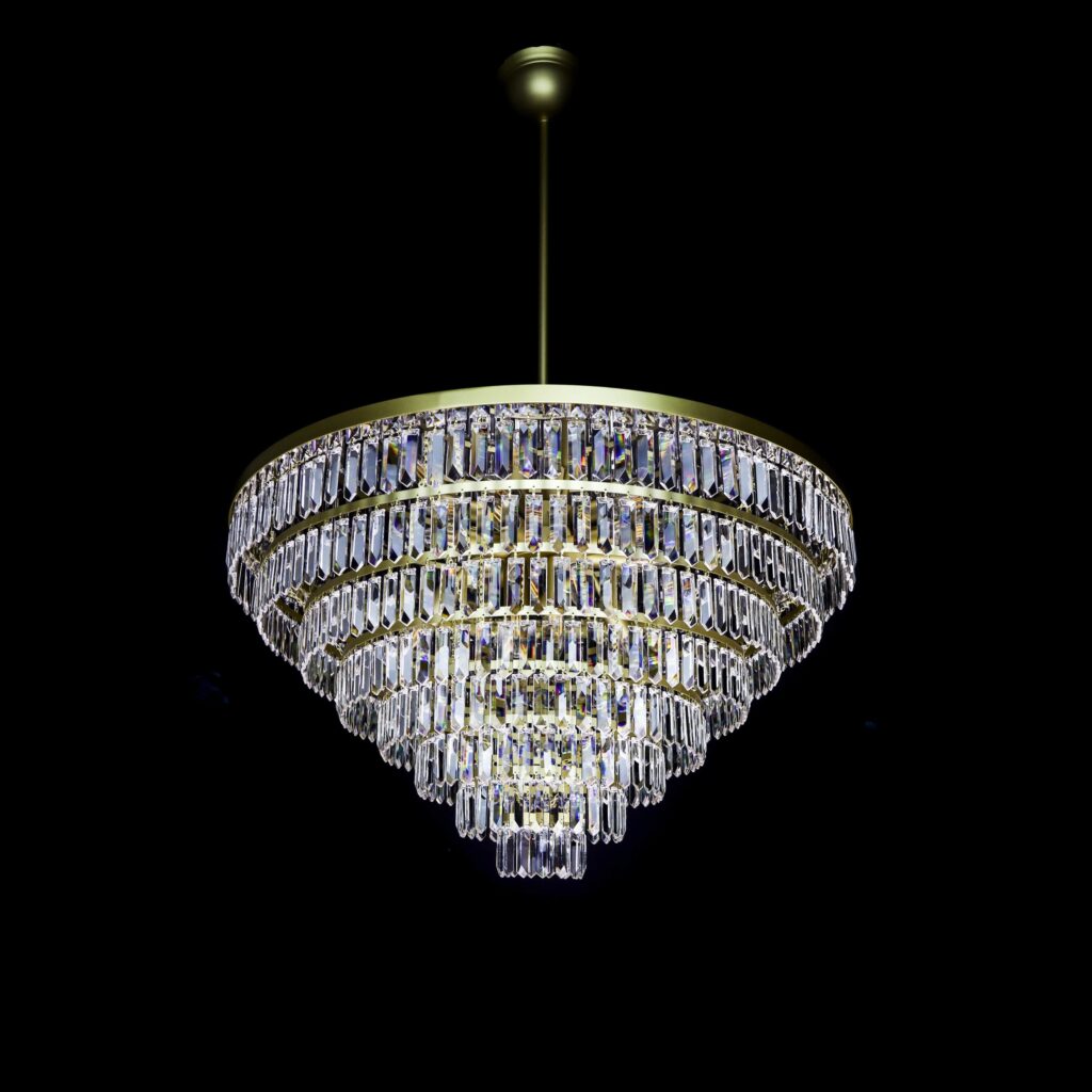 Elegant chandelier enhancing refined interiors