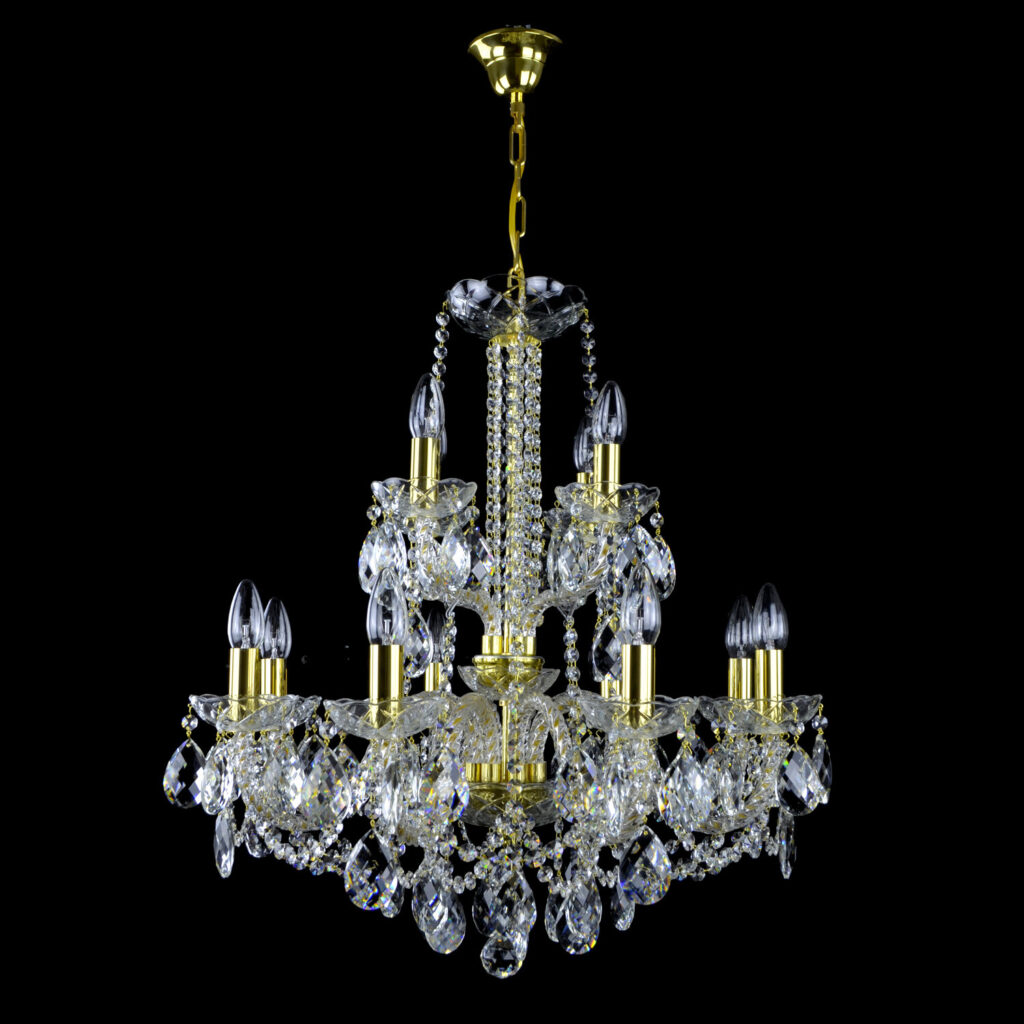 Luxury chandelier designed for architectural interiors