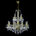 Luxury chandelier designed for architectural interiors