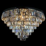 Contemporary crystal lighting by Magnolia Blossom Interiors