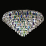 Elegant lighting centerpiece by Magnolia Blossom Interiors