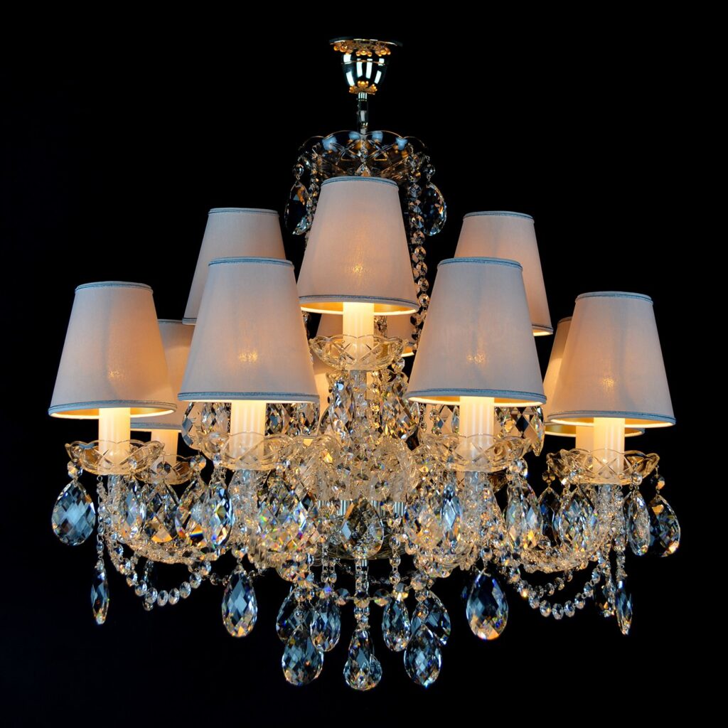 Premium glass chandelier made with craftsmanship