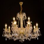 Designer lighting installation with bespoke details